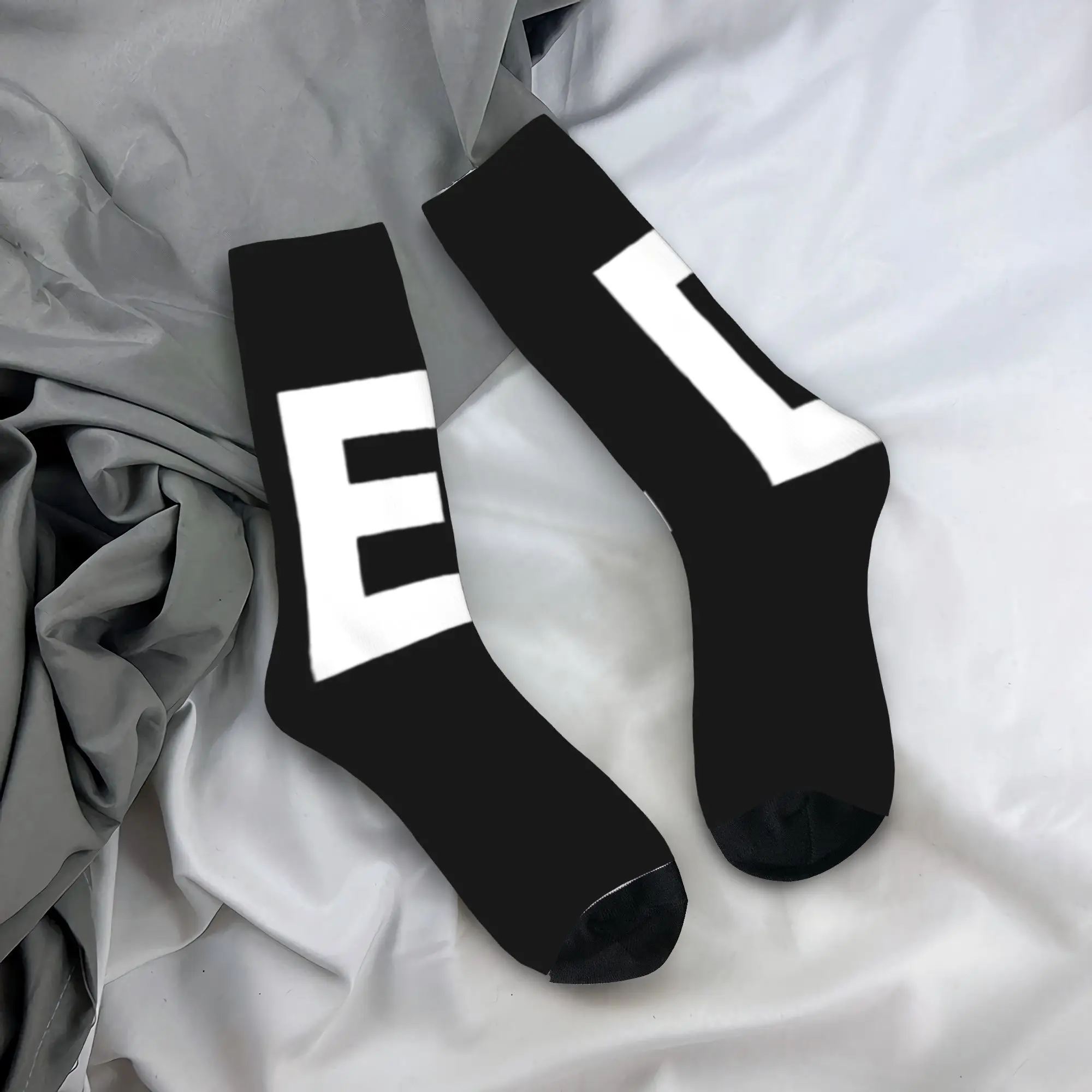 

Носки Charlie Kirk, ретро чулки, осенние нескользящие женские и мужские носки, высококачественные носки для скейтборда с принтом