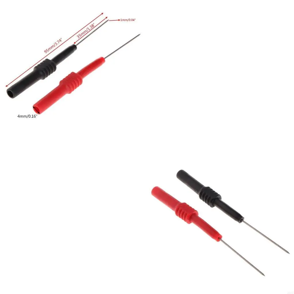 203C TEST SOB PINS PINs isolamento não destrutivo Piercing agulha aço inoxidável Back Pins Super Tip Multímetro