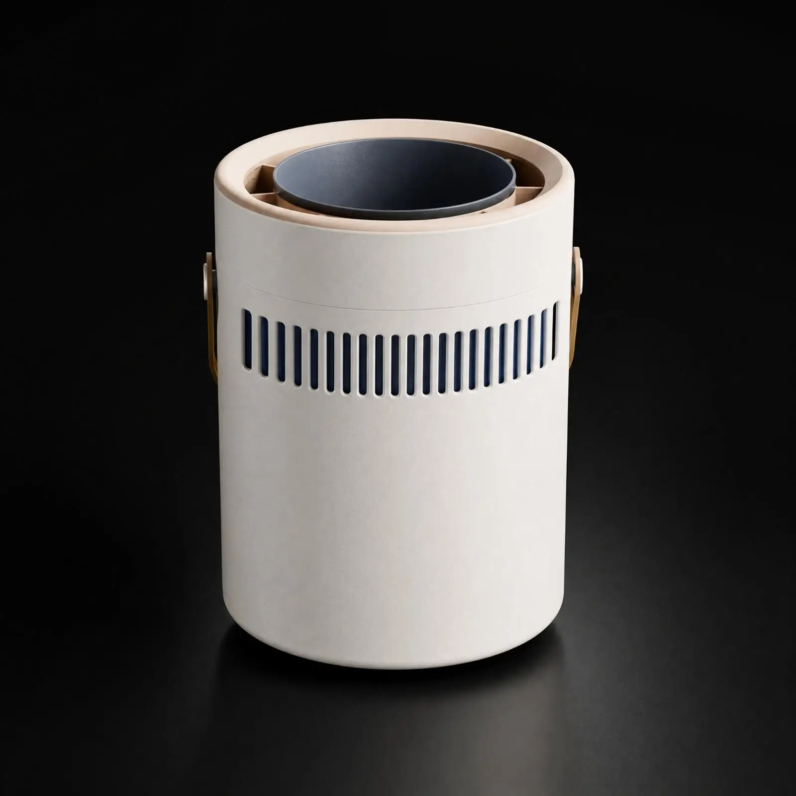 Compact USB Humidifier Cylindrical Design with 5 Mist Levels for Small Rooms Apartments and Workspaces