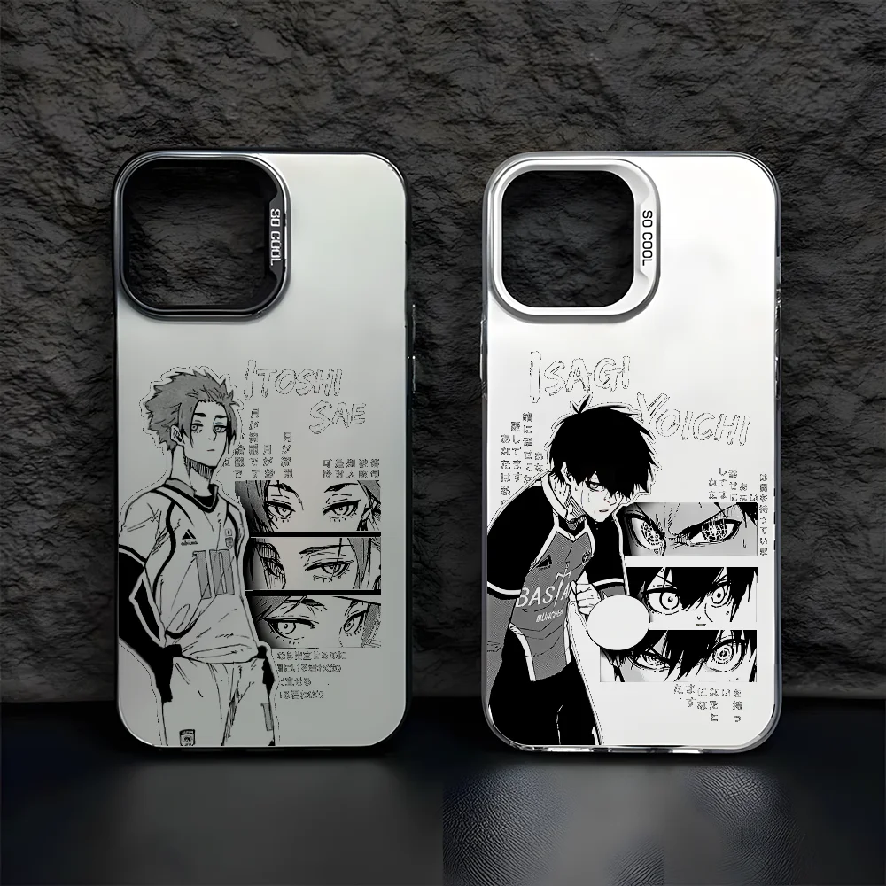 일본 B-블루 락 애니메이션 삼성 갤럭시 A17 A07 A16 A06 A35 A55 A25 A05S A15 A56 A54 A36 A34 A24 A26 5G 무광 케이스