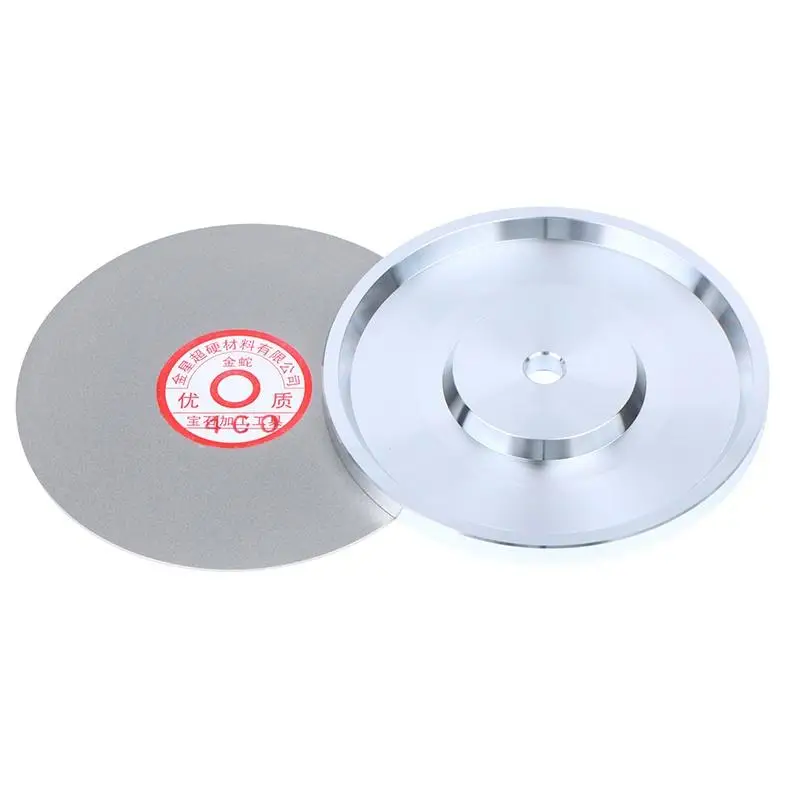 Versatile 6 Inch 150mm Diameter Aluminum Master Lap Polishing Plate Holder Diamond Grinding Pad Sanding Disc Grinding Base