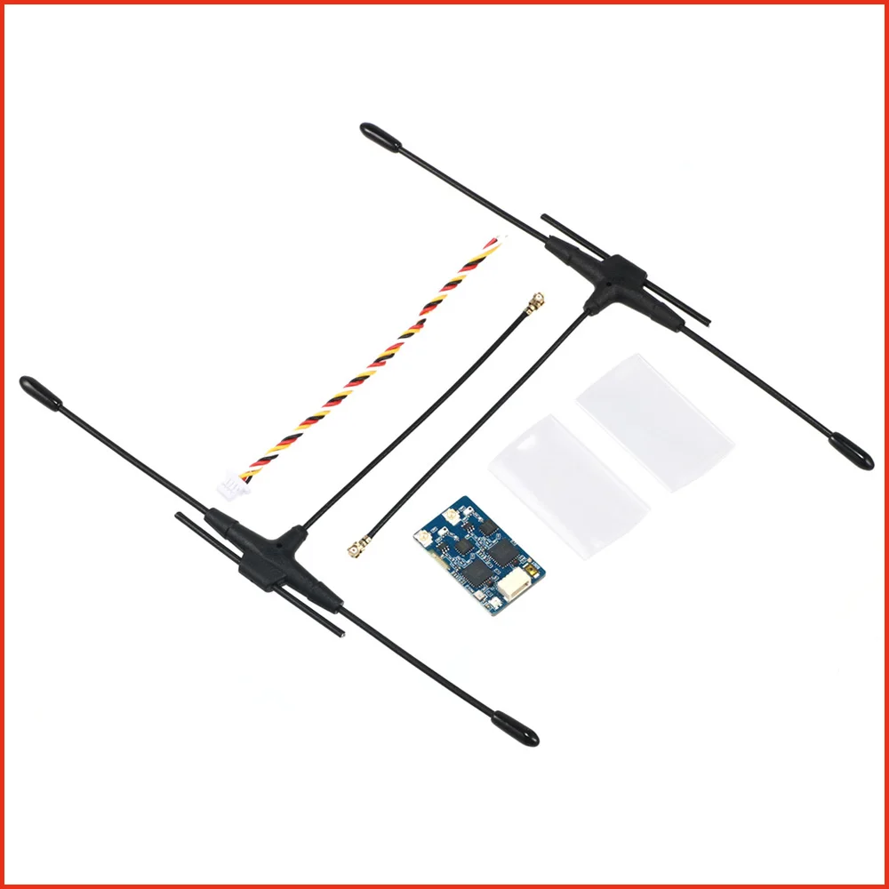 

BAYCK ELRS 2.4GHZ/915MHz Dual Band Gemini ExpressLRS Receiver With T Type Antenna Support Wifi For RC FPV Drone