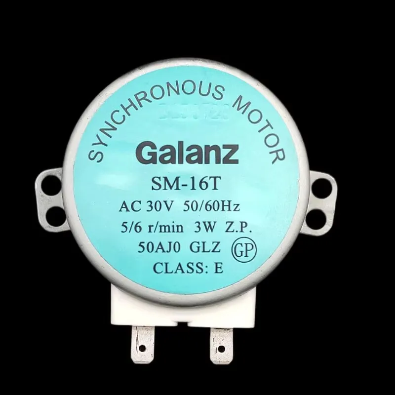 

SM-16T Microwave Oven Turntable Synchronous Motor AC 30V 50/60Hz 3W 5/6RPM for GALANZ