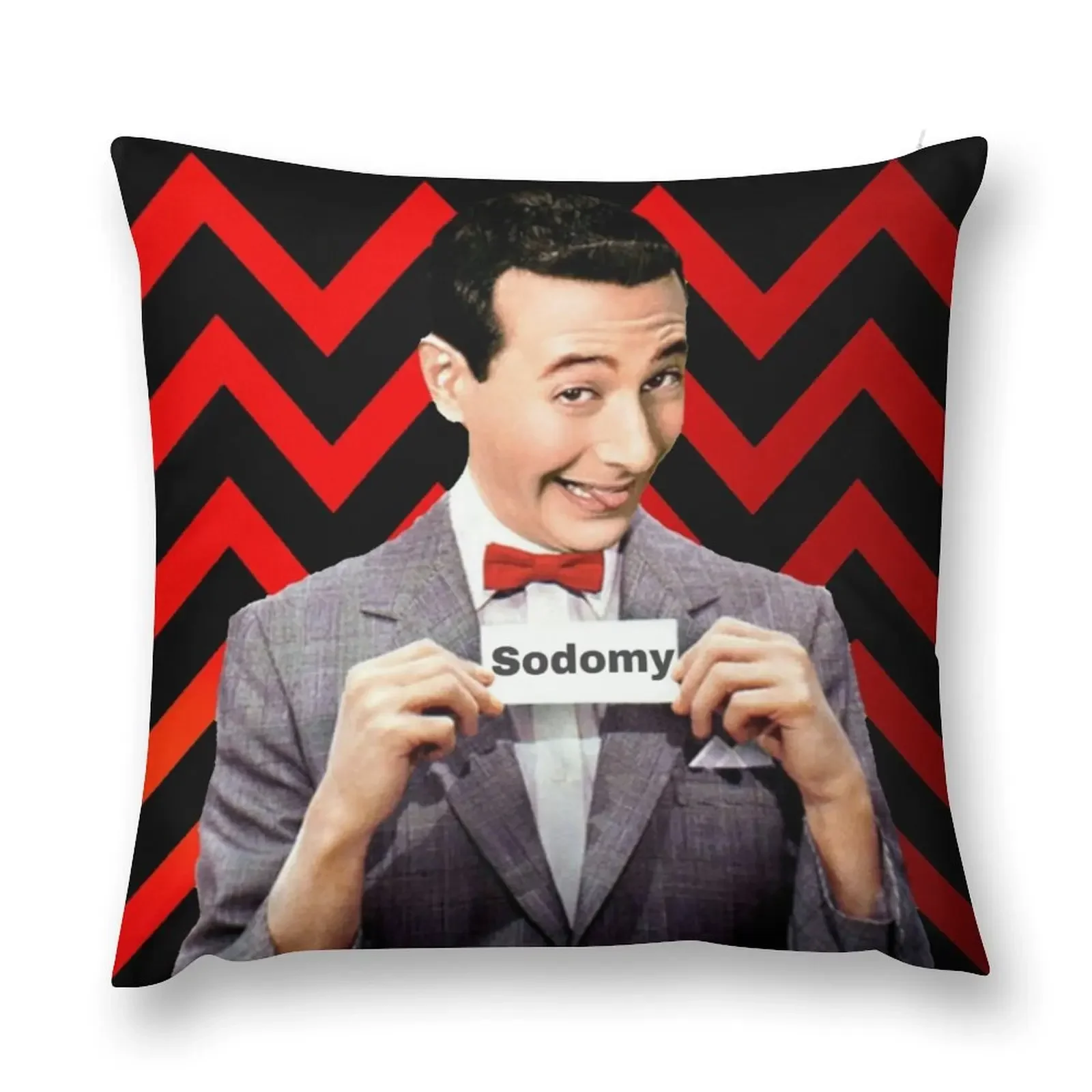 Pee Wee Herman- Sodomy Throw Pillow Christmas Pillows christmas supplies Decorative Cushions For Luxury Sofa pillow