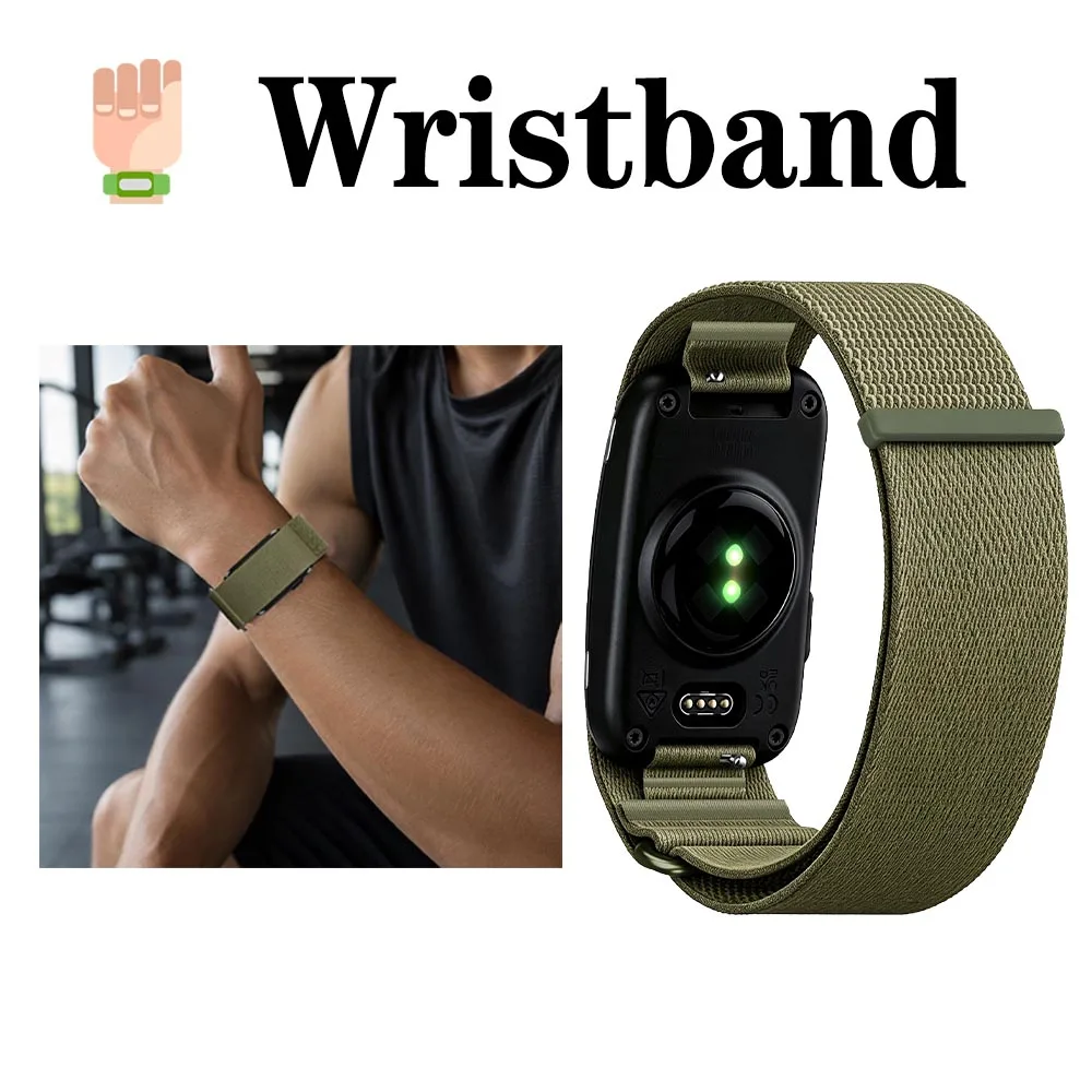 Premium-Nylon-Bizeps-Armband/Handgelenksband für Garmin CIRQA Smart Band Armband Fitness-Tracker-Armband für Garmin CIRQA Smart Band Zubehör