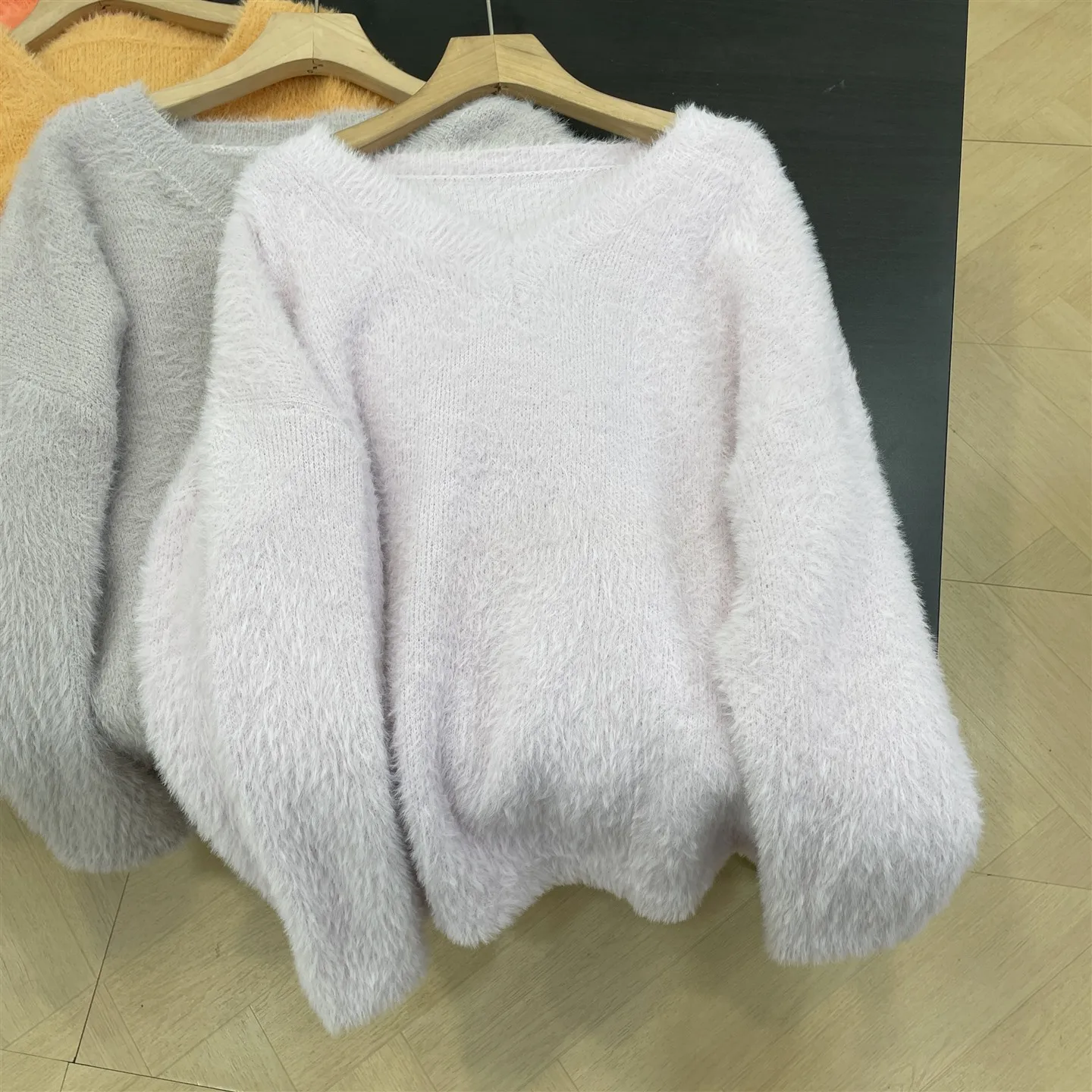 الحلو Sle طويل Sve سترة سترة تصميم فريد من نوعه عادية الخريف الشتاء المرأة Faion محبوك مفتوحة الجبهة J28