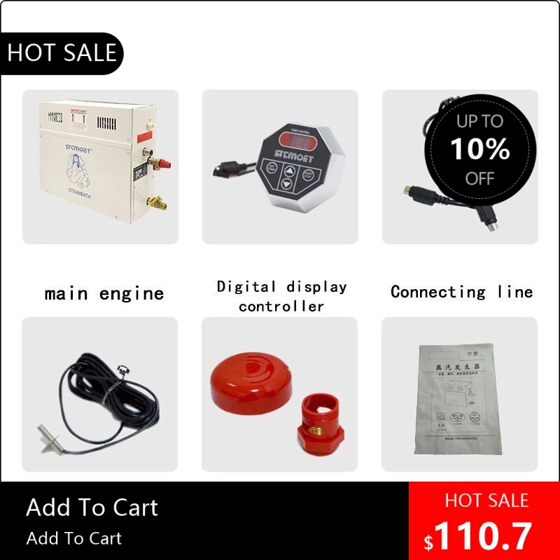 08170 6KW 220V Stea… - image