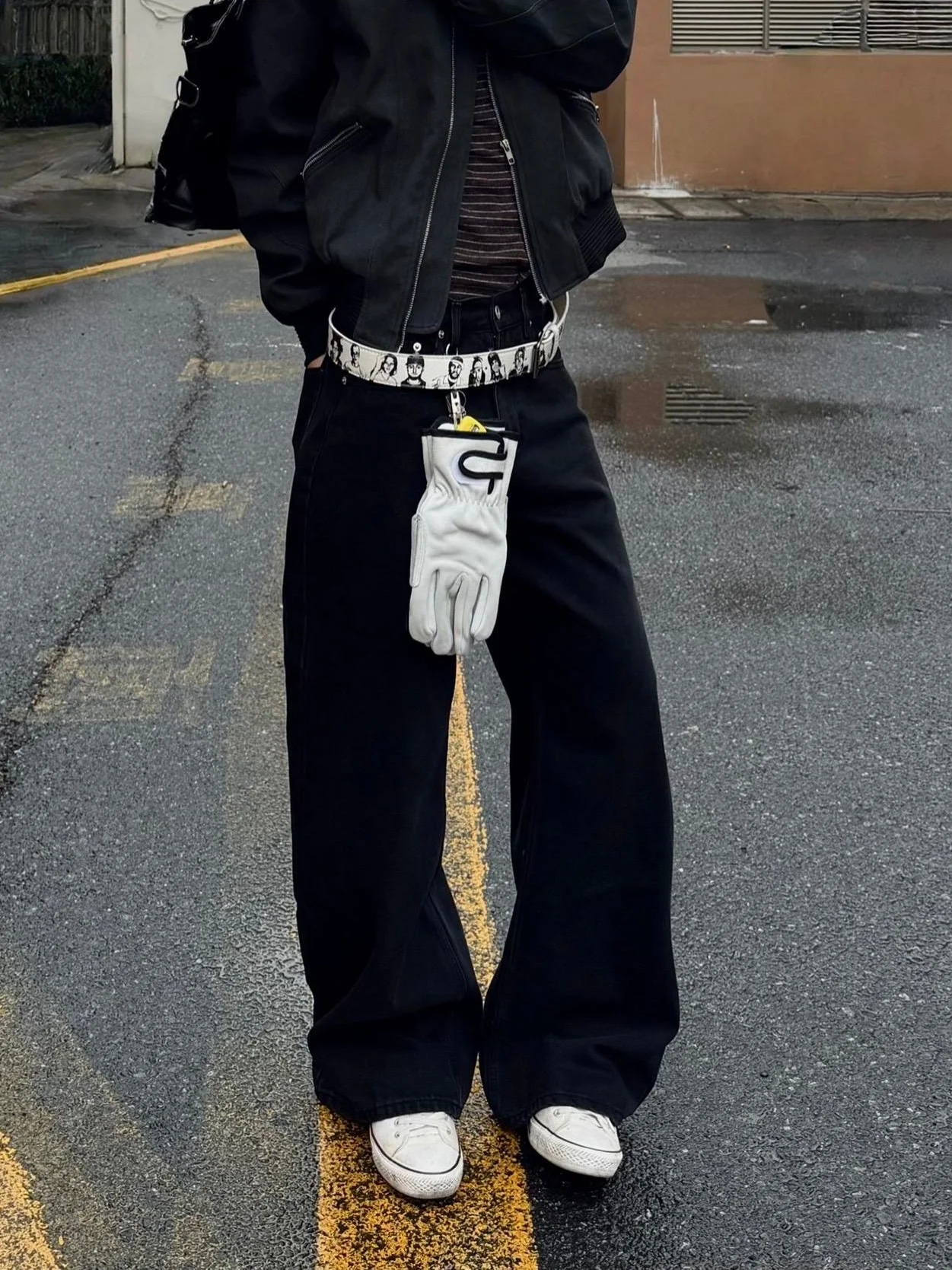 

Мужские джинсы свободного прямого кроя в стиле ретро, повседневные универсальные длинные брюки, простые, удобные, классические, из синего денима