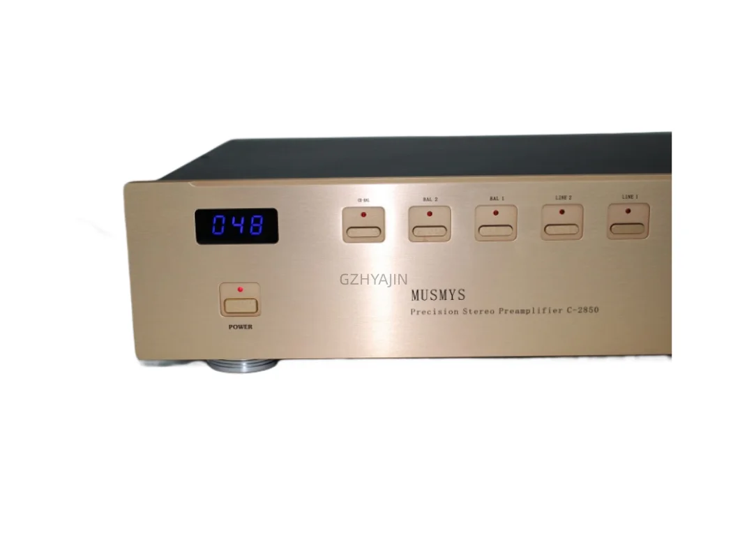 New luxury upgrade version C2850 Preamplifier Pre AMP Preamp Pre-amplifier Pre Amplifier Real XLR Output 20HZ ~ 20KHZ