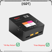 ISDT D2 200W 24A AC Dual Channel Output Smart Battery Balance Charger For RC Car Airplane Helicopter 2-6S Lipo LiHv LiFe
