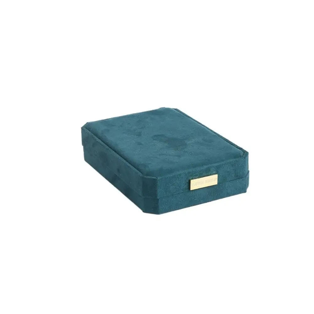 

Emerald Velvet Jewelry Boxes Octagonal Luxury Jewelry Display Holder Dustproof Bracelet Necklace Jewelry Storage Case Earrings