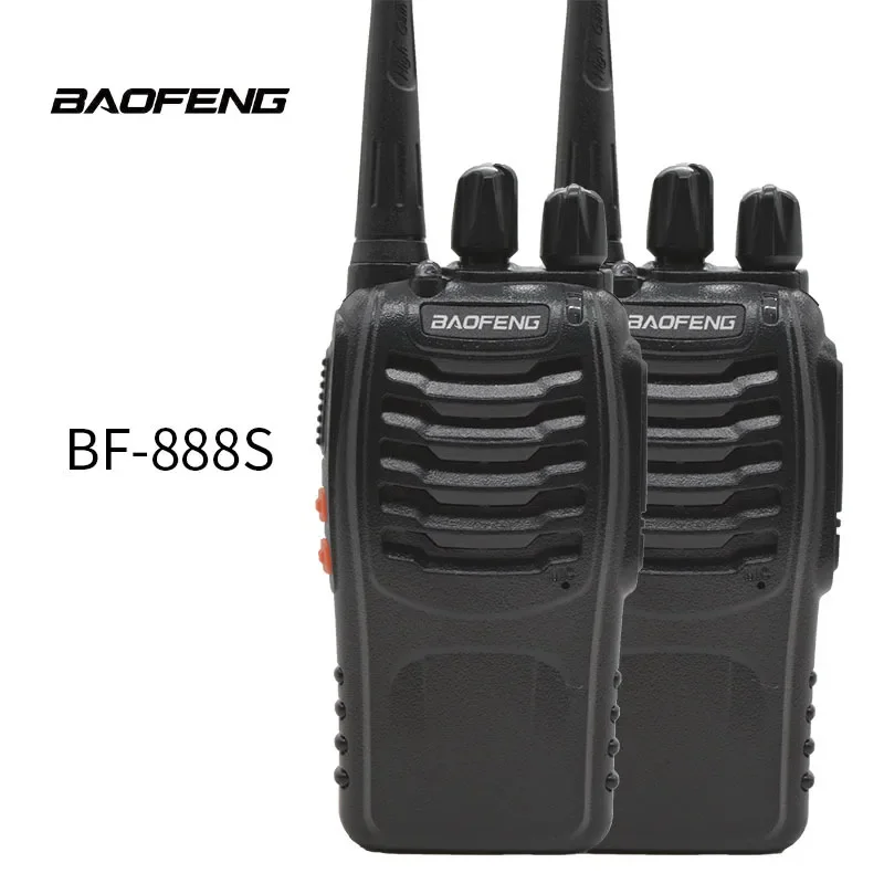 Durable Baofeng Walkie-talkie BF-888S Handheld High Power Flashlight Function Light and Thin
