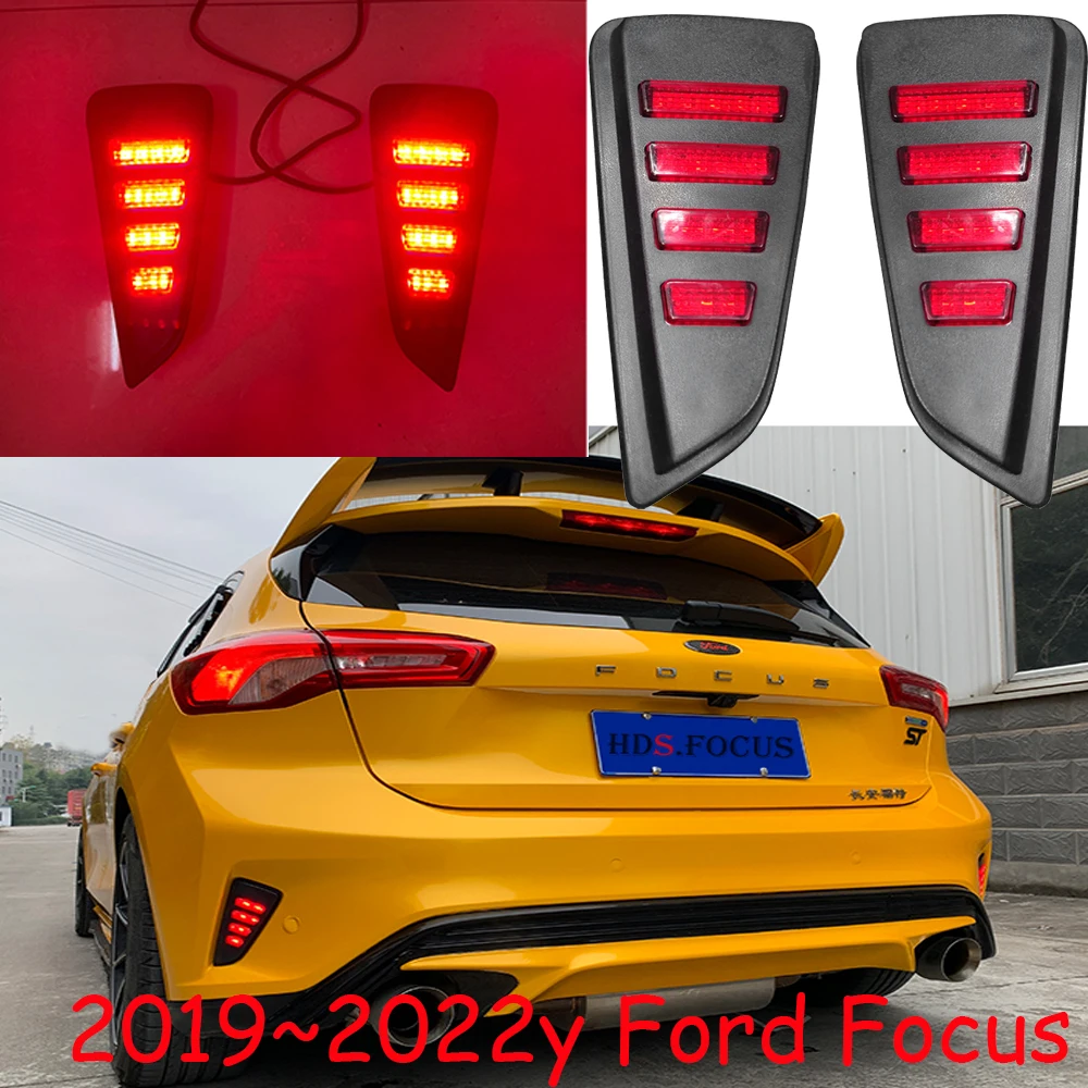 

car accessories bumper tail light for Ford Focus rear light taillight LED Reflector 2019~2022y for Ford Focus fog lamp