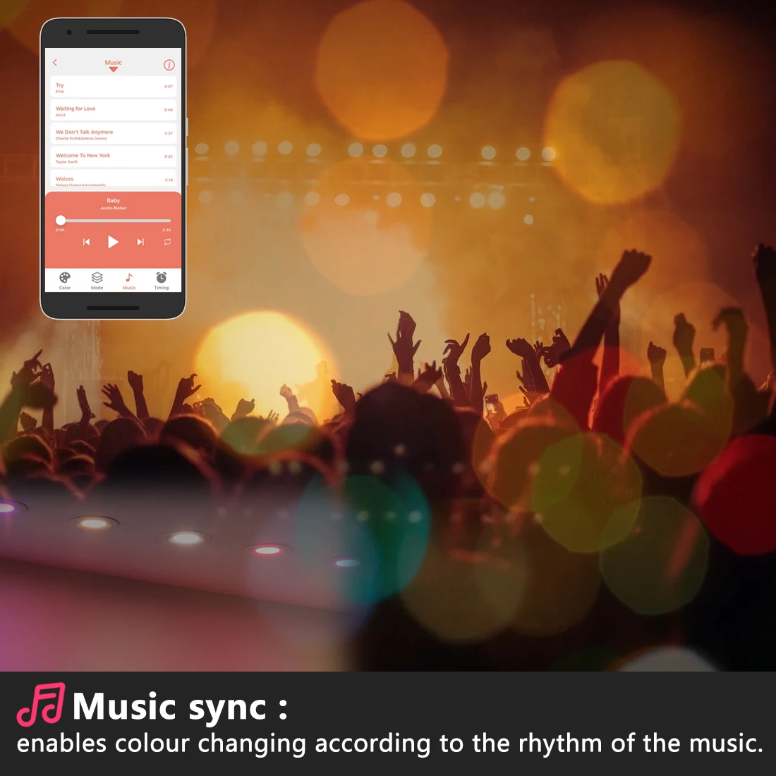 Works With Alexa LED Downlight Spot Recessed Smart Dimmable Ceiling Round Plafond Light Bulb 220V 110V RGB Color Changing Lamp