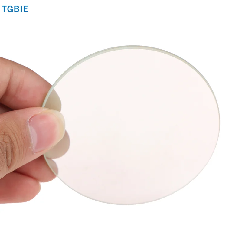[TL]【TL】Double Convex Glass Lens Focal Optics Biconvex Desktop Magnifying Glass 75 mm