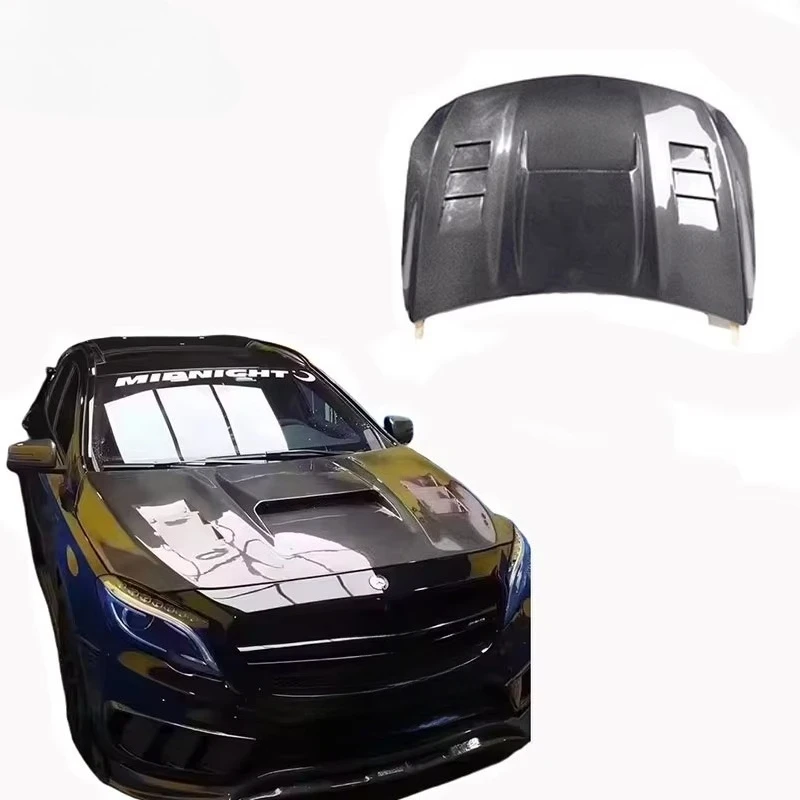 

Car Accessories Carbon Fiber Hood For Mercedes Benz GLA X56 Engine Bonnet Hood Car Accessories