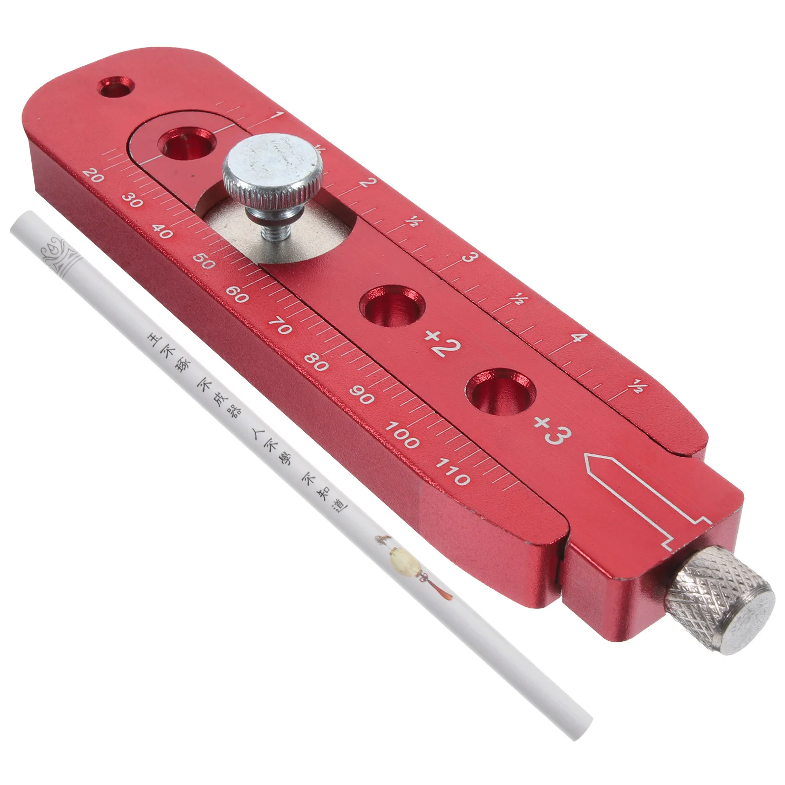 أداة رسم بوصلة النجارة قابلة للتعديل مع قلم رصاص لتخطيط الدائرة وسم مسطرة نجار الخطاط #2