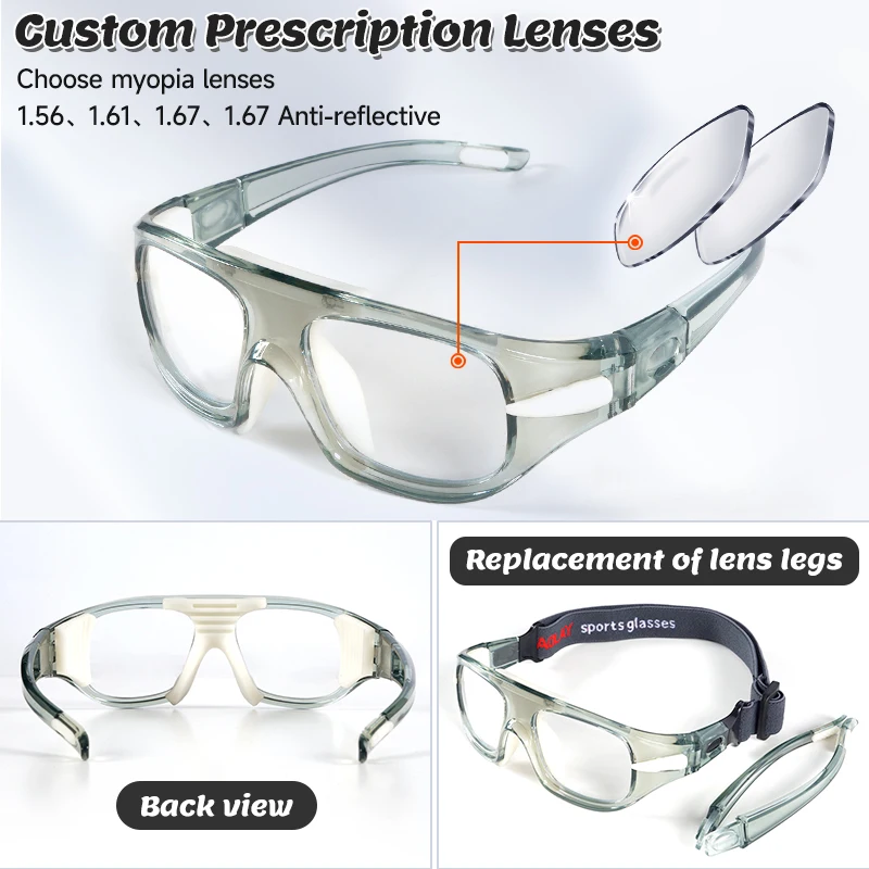 

Customized Prescription Professional Basketball Sports Goggles, Cycling Goggles, Football Eyewear Protection, Anti-Impact