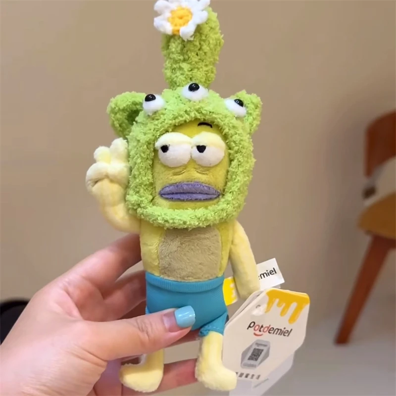 2026 New Authentic Spongebob Square Pants Plush Toys Keychain Bikini Bottom Buddies Funny Plush Bag Pendant  Christmas gift