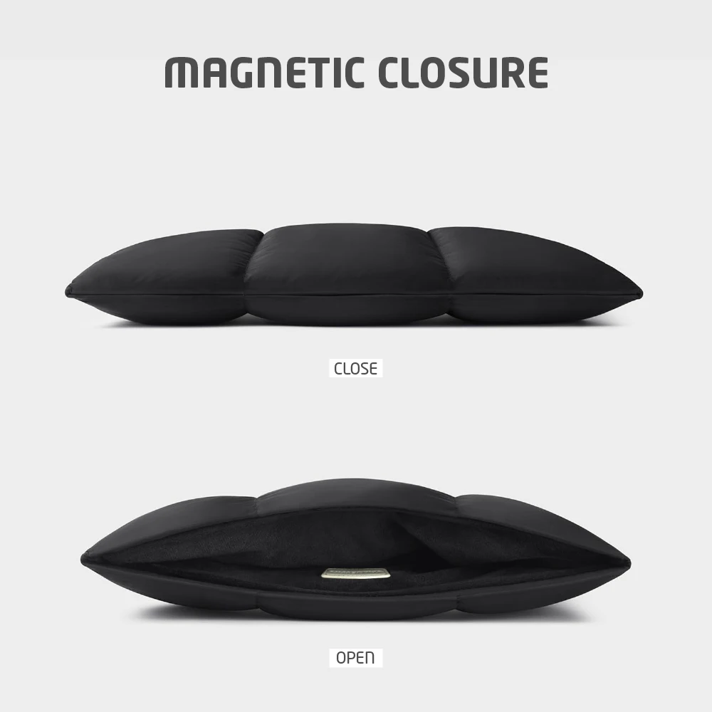 Comfyable Puffy Laptop Bag 13 14 15 Inch, For MacBook Air Xiaomi HP Shorkproof Resistant Ultra Light Fluffy Notebook Sleeve Case