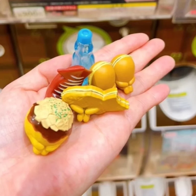 

In Stock Twisted Eggs Octopus Grilled Sea Bream Cute Sitting Posture Dolls Figurines Blind Boxes Toys Collectibles Gifts