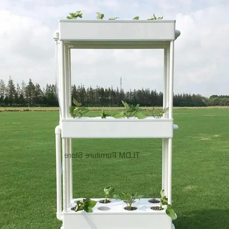 Hydroponic System Planter Soilless Cultivation Equipment Home Indoor Hydroponic Vegetable Planting Balcony Box Flower Pots w