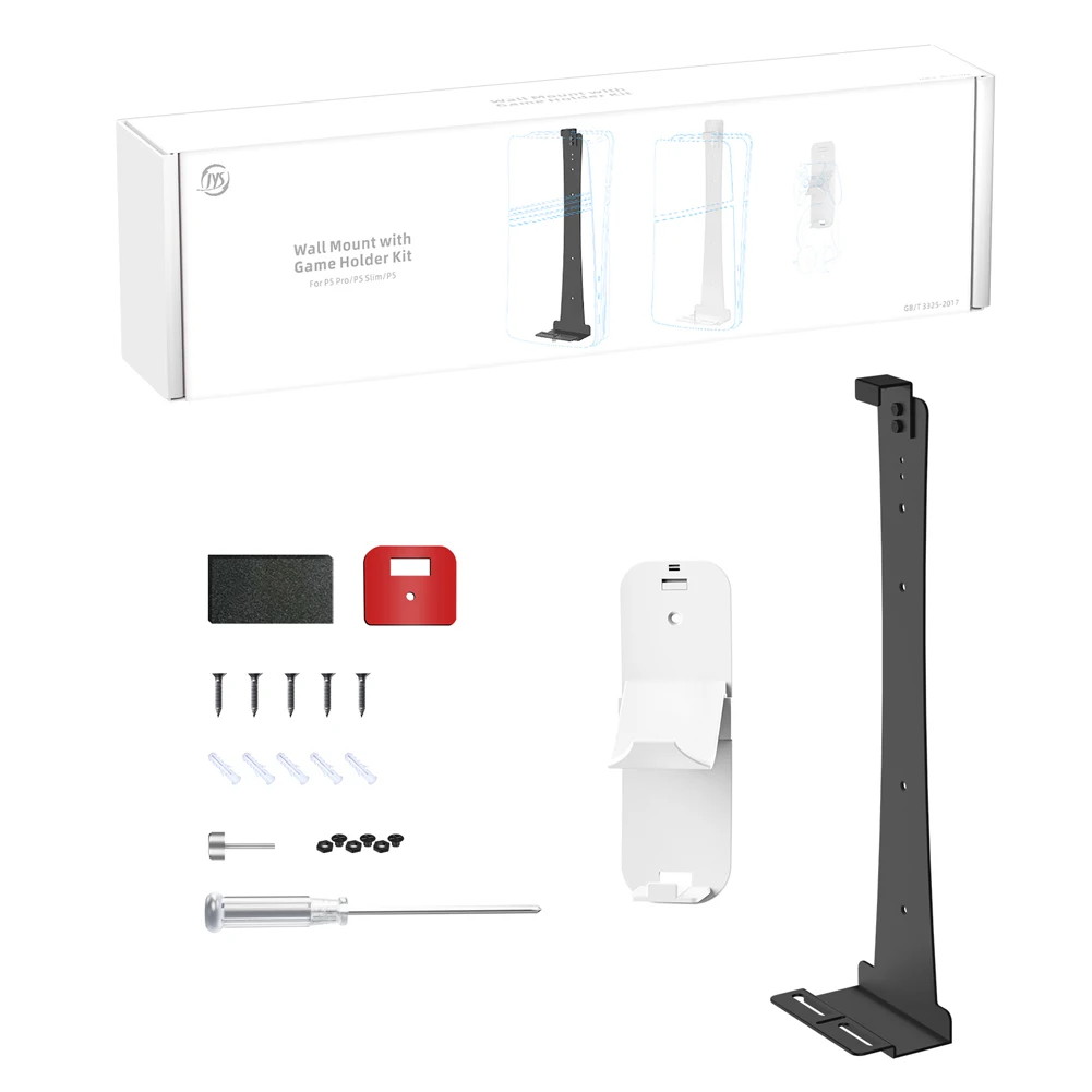 جدار جبل تخزين قوس ل Pro/PS5 سليم/PS5 وحدة التحكم جدار جبل تخزين هوك توفير المساحة غمبد سماعة هوك عرض حامل