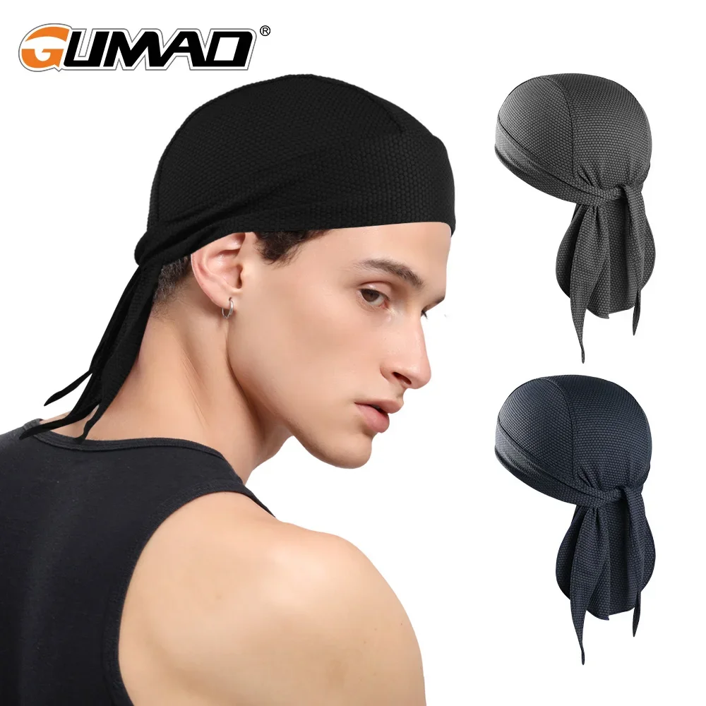 

Cycling Caps Pirate Hat Sports Headscarf Elastic Breathable Soft Quick-Dry Anti-UV Bicycle Cap Outdoor Accessories for Men Women