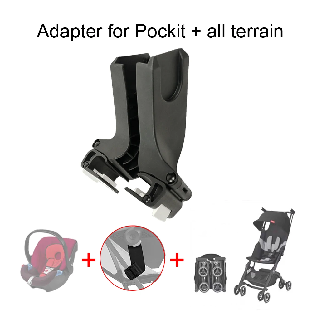 Stroller Car Seat Adapter For GB Pockit All Terrain 2018~24/Air All Terrain 2021~26 Aton Cloud Q/Z Maxi Cosi Buggy Converter