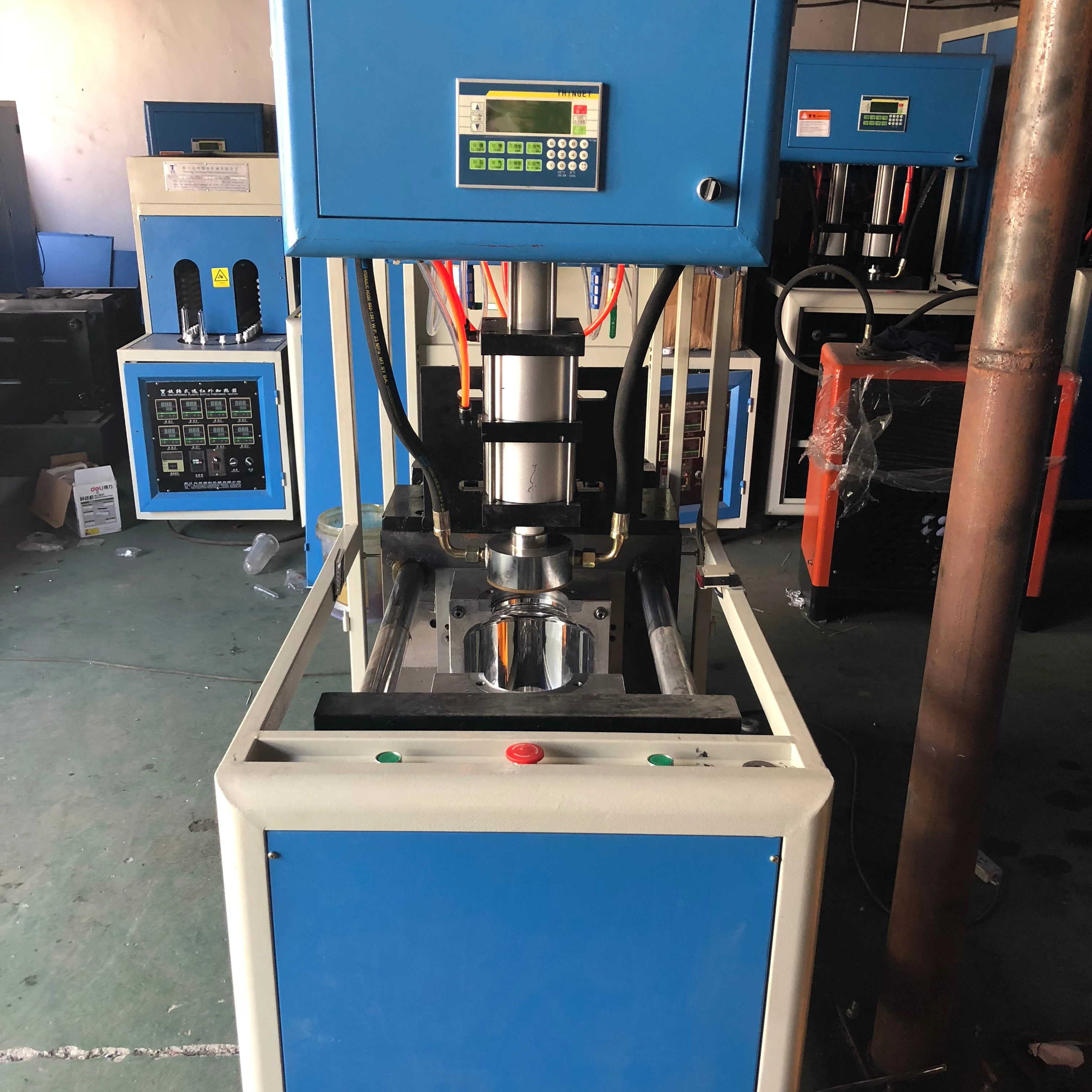 YG Customized China Supplier 1 Cavity 5 Liter Bottle Semi Automatic PET Blowing Machine Stretch Blow Molding Machine