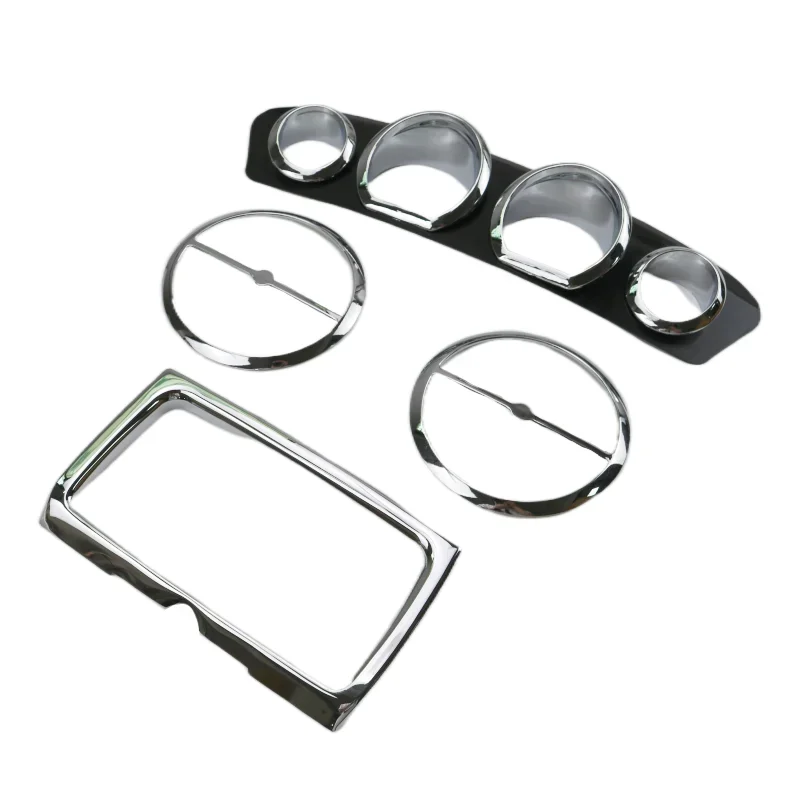 Motorcycle Fairing Gauge Stereo Switch Instrument Trims Accents Cover for Harley Electra Glide Street Glide