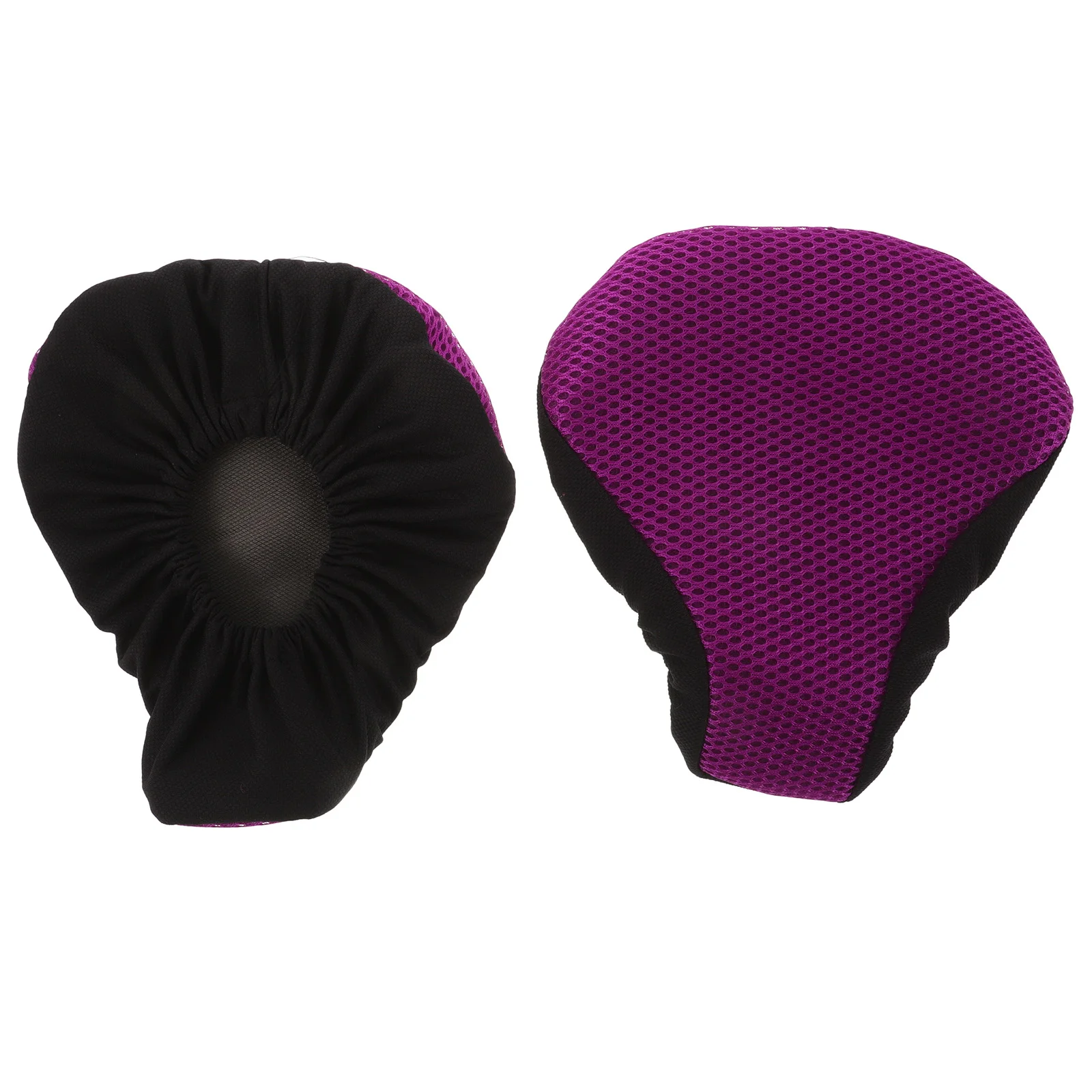 

2 Pcs Car Seat Cover Cushion Bike Covers Saddle Cushions Protector Sun Protection