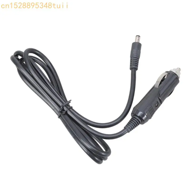 Y4QF 12V 24 V Cargador 24 V adaptador 5.5 mmx2.5 mm Puerto masculino a 5.5x2.5 mm Cable cargador enchufe para