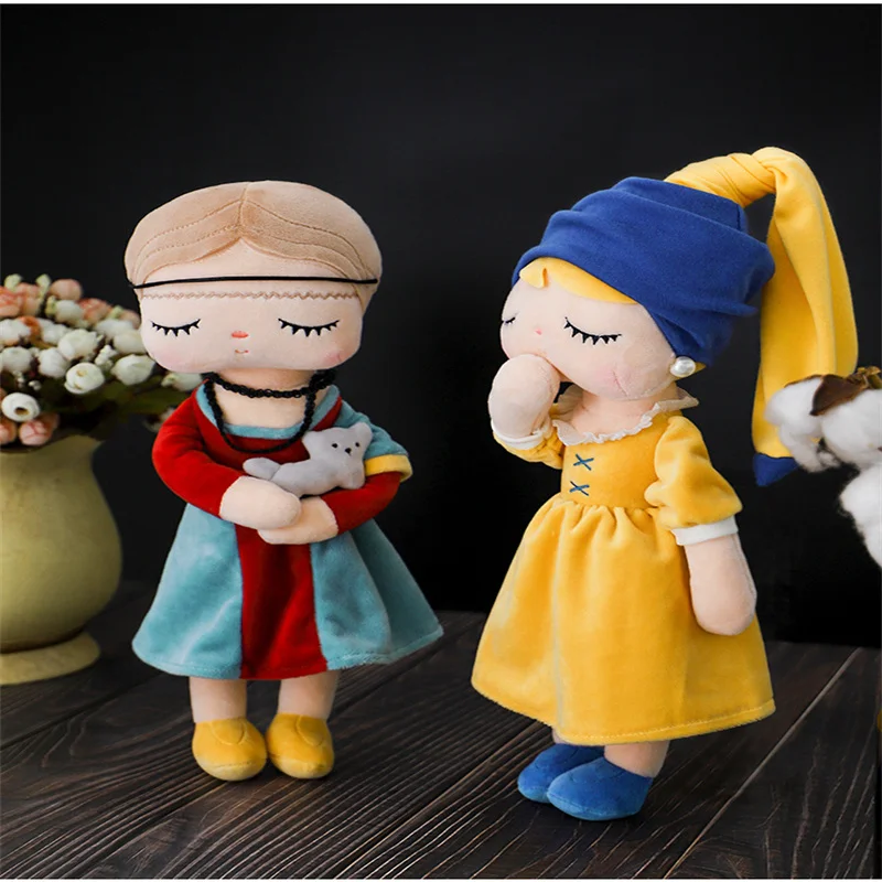 الأصلي اللوحة الشهيرة أنجيلا دمية زخرفة المنزل مهدئا ألعاب من نسيج مخملي هدية عيد ميلاد الأطفال الفتيات هدية