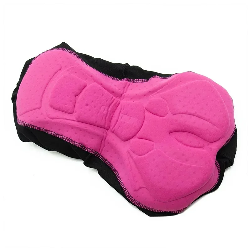 Women Cycling Shorts Comfortable Bike Briefs Shockproof Underwear Pink Bicycle Tight Pants Cushioned Shorts 20D Gel Padded Pants