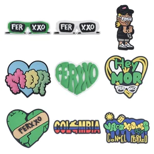 Feid PVC -Schuhe Charme für Frauen und Männer, Accessoires, Sänger Reggaeton, Sonnenbrille, Trends, Geschenke Hauptverkauf von Reggae Armband - №2