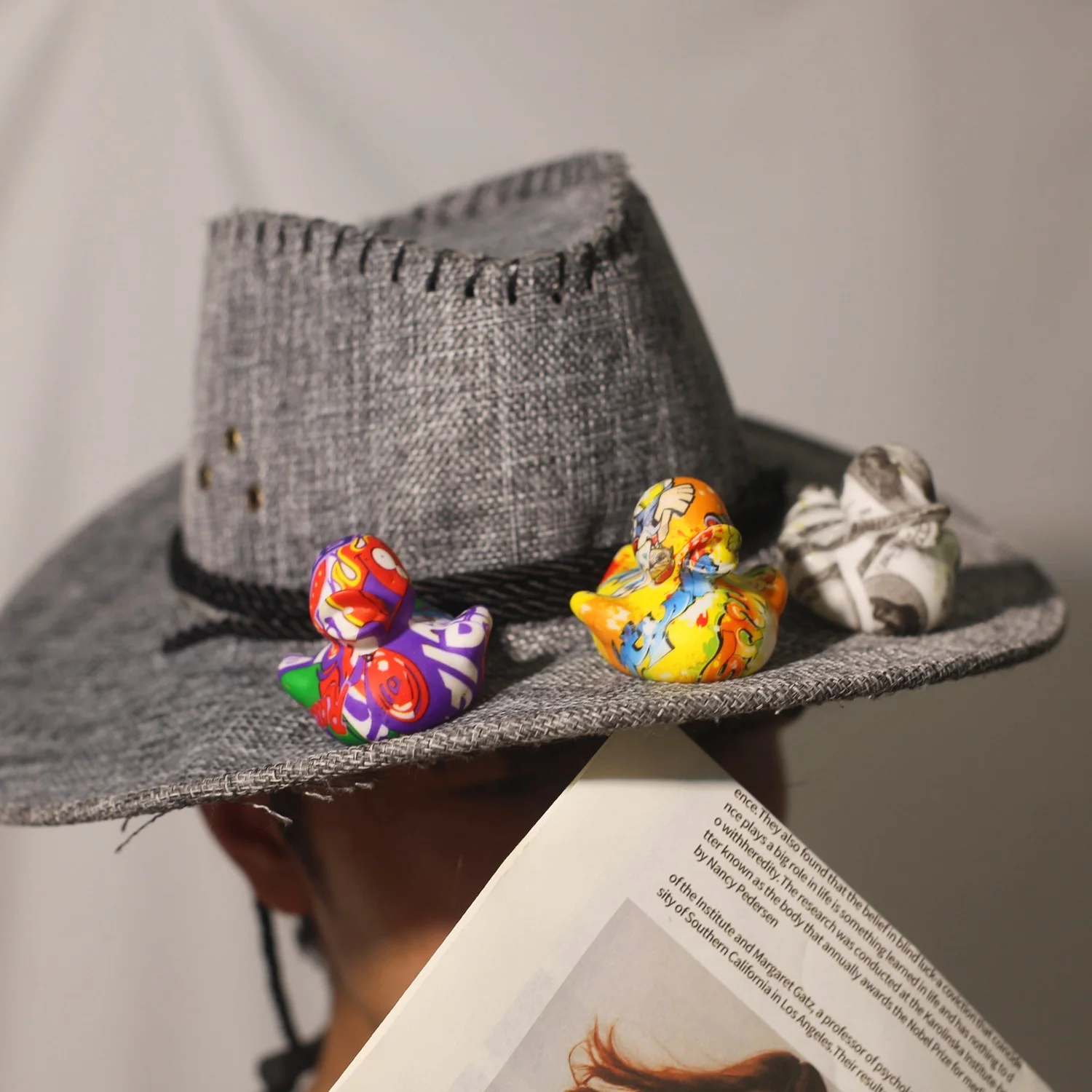 32 шт., комбинированное украшение для приборной панели с уткой для переноса воды, авто орнамент, украшение автомобиля, подарок для водителей, любителей автомобилей