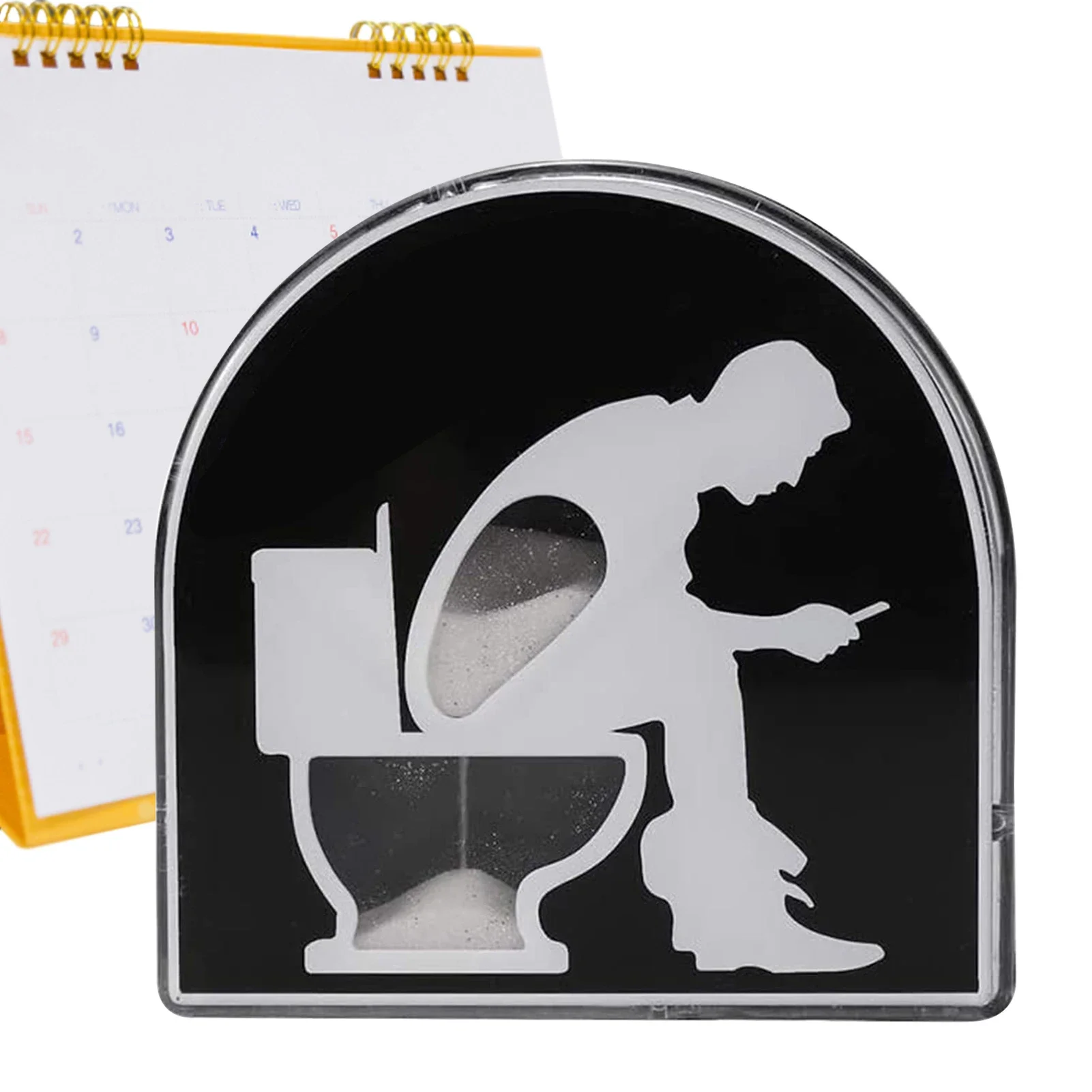 2025 جديد 5 دقائق الساعة الرملية المرحاض الساعة الرملية الموقت الإبداعية المرحاض الساعة الرملية ، أداة توقيت فرشاة الأطفال ، حديقة المنزل #2