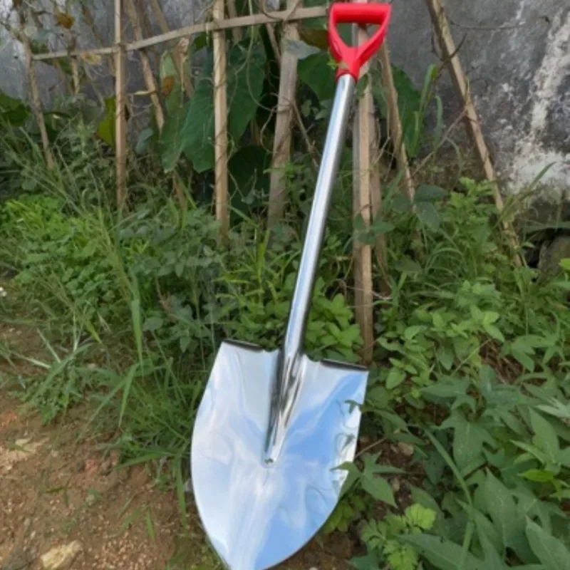 Stainless Steel Portable Gardening Spade Convenient Thickened Vehicle-mounted Snow Shovel Outdoor Multifunctional Garden Tools
