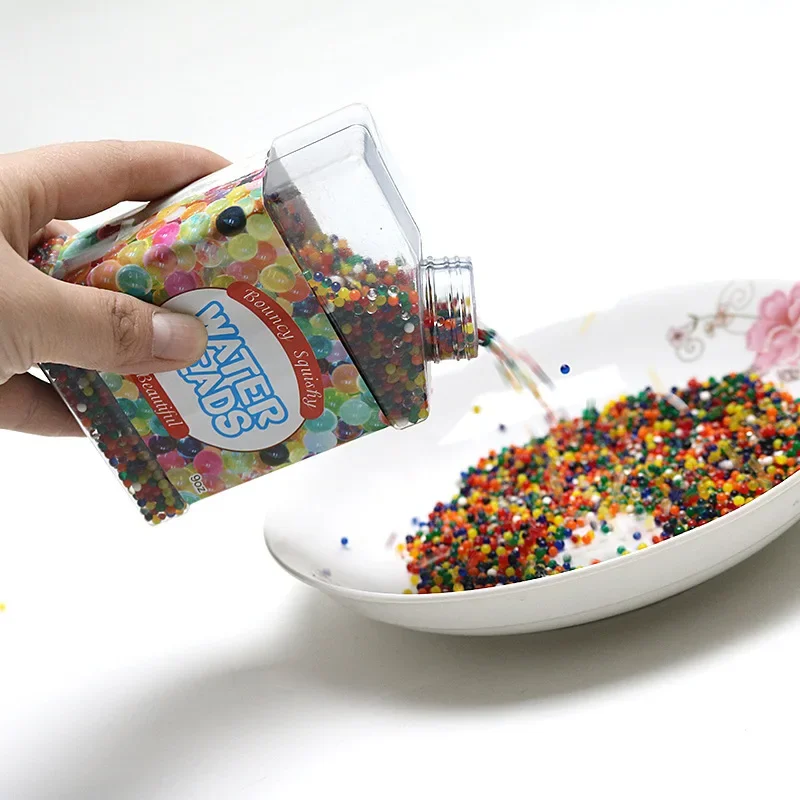 SOTDIY-pistola de juguete con balas de agua, cuentas de agua de suelo de cristal, decoración de barro para boda, bolas de agua en cultivo, recarga de balas Blaster DIY