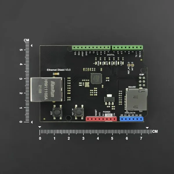 Ethernet W5100S Shield Hardware TCP/IP Stack 4 Sockets for Arduino UNO Mega