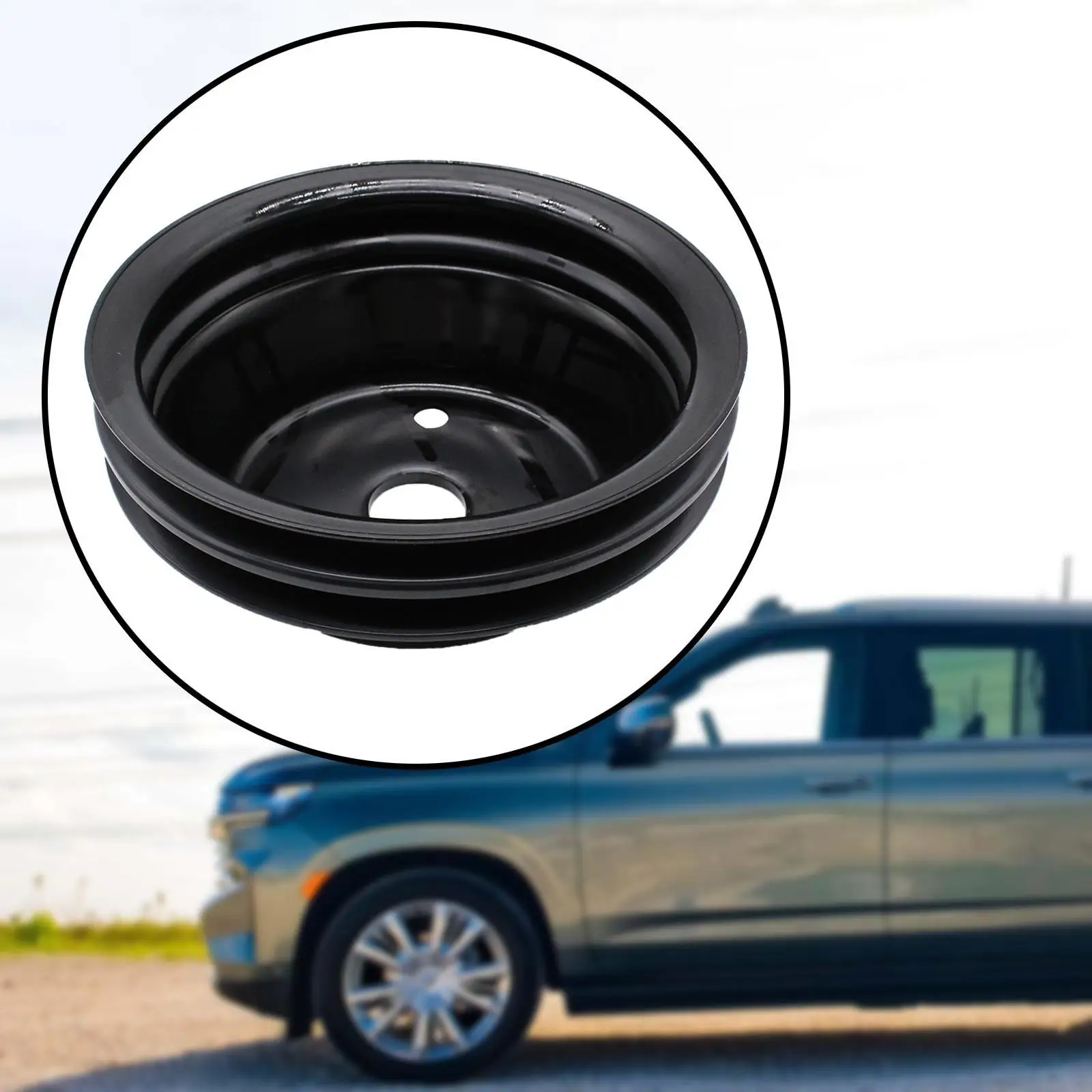 

Crankshaft Pulley Premium Spare Parts Professional Easy Installation Replaces Lwp Long Water Pump for Chevy Sbc 262 350 400