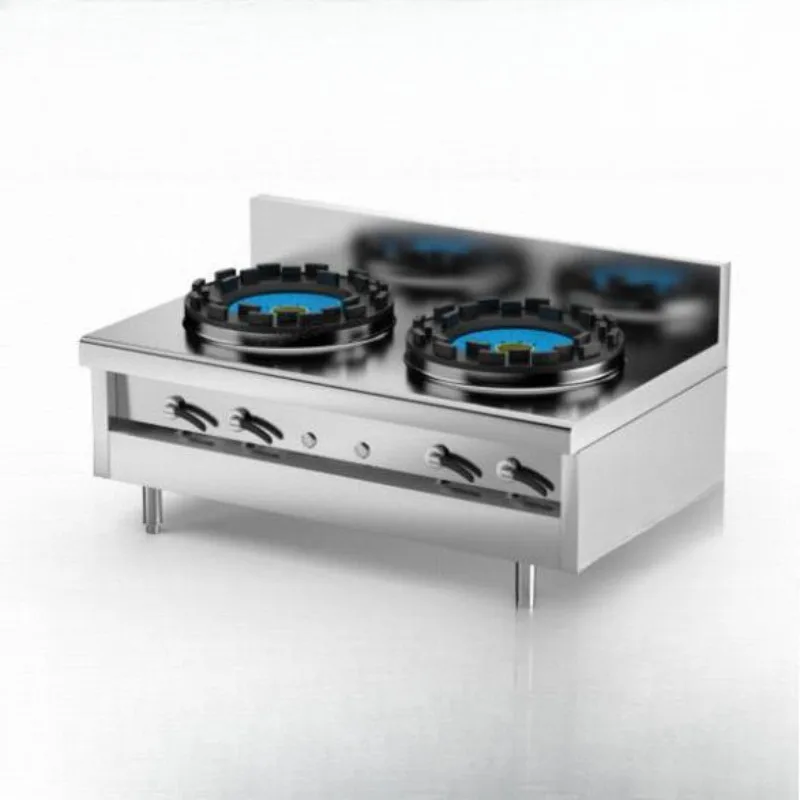 

Single and double head low soup stove gas commercial stove