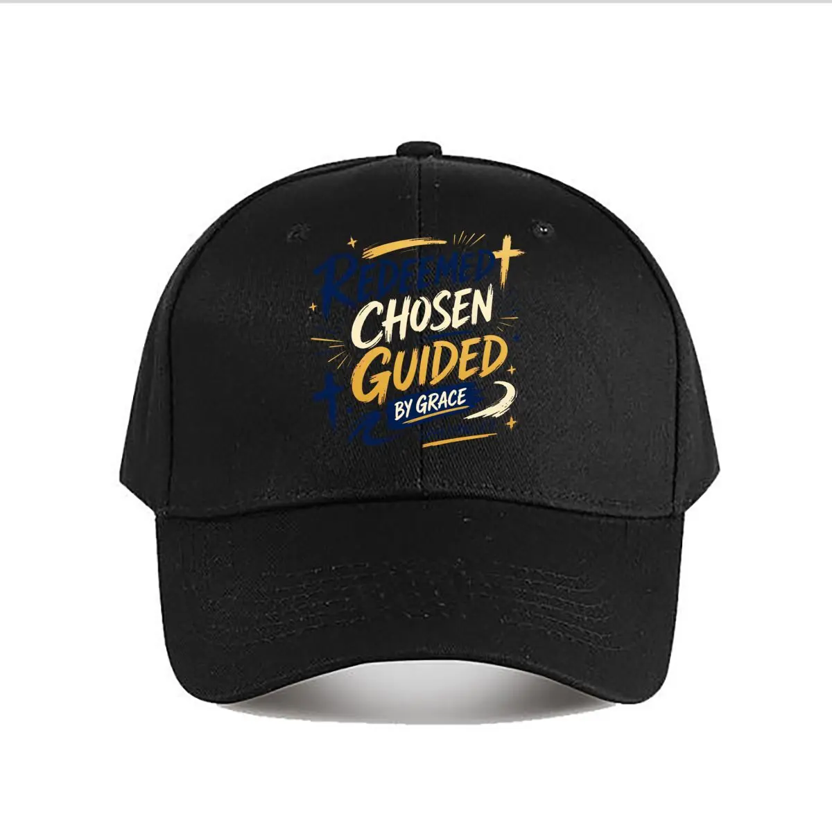 Redeemed Chosen Guided Christian Mes Baseball Cap Fashion Men Sunhat Women's Outdoor Sports