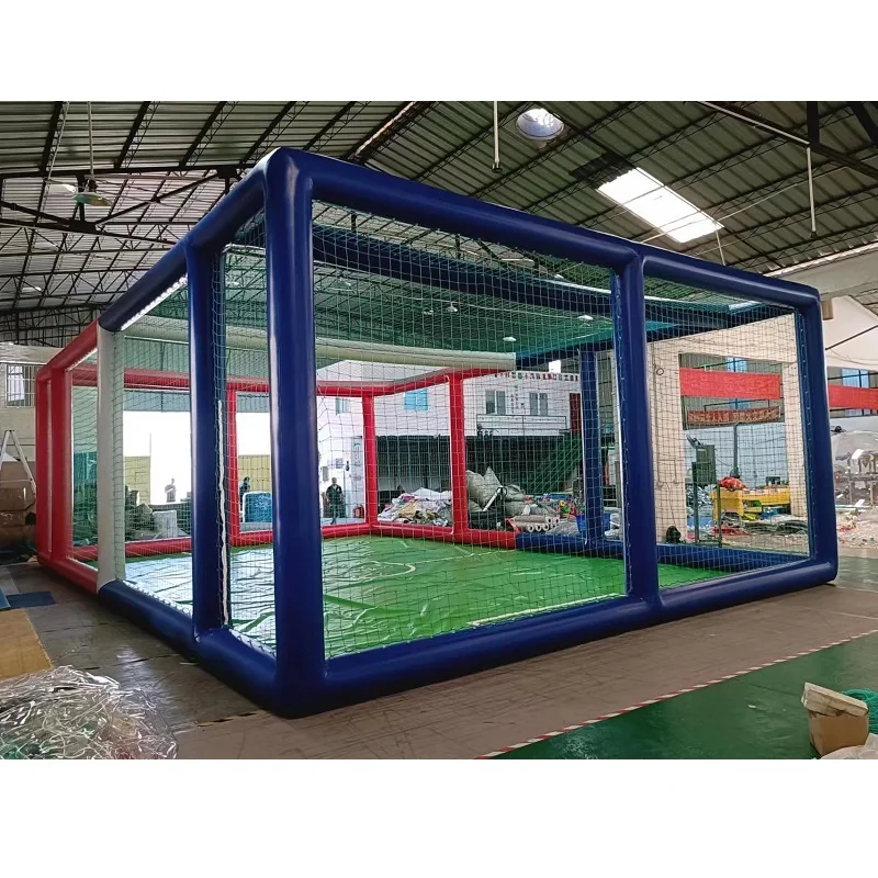 

Commercial event drone soccer football game inflatable drone training frame inflatable drone obstacle arena for sale