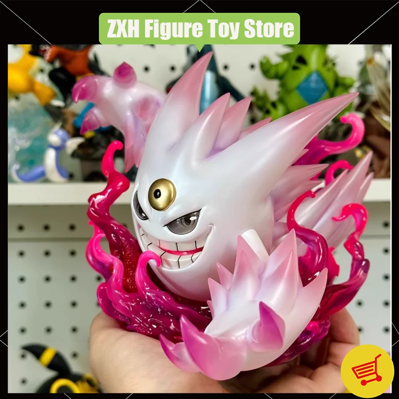 

16cm Pokemon Series Action True New Town Gengar Pokemon Glowing Action Figure Doll Statue Decorative For Children Birthday Gift