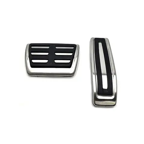 For Porsche Cayenne 2018-2022 2023 2024 2025 Cayenne 958 2011-2017 Car Accelerator Fuel Brake Pedal AT 2 PCS Foot Rest Pad Cover