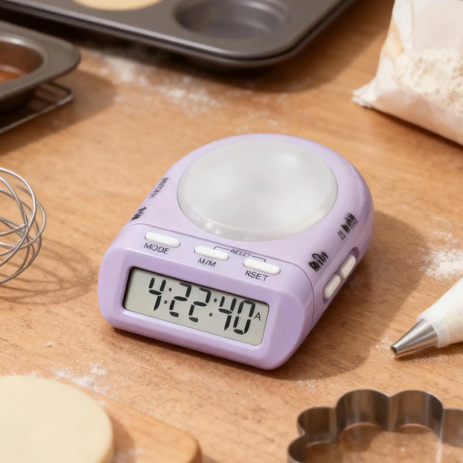 Digital Kitchen Timer Digital Silent Countdown Timer Small Vibration Alarm For Classroom Cooking School Study Work Education