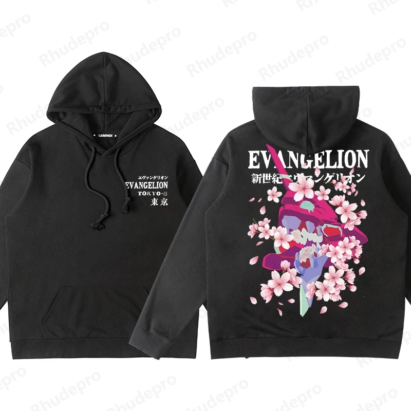 2024 New Century Evangelion Joint Youth Hoodie Men Hooded Eva First Mobile Diffuse Clothing Design Sense Of Tide Oversized