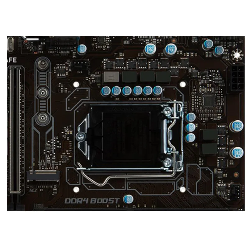 สำหรับ B250M เมนบอร์ด icafe LGA 1151 DDR4 64GB ATX สำหรับเมนบอร์ด B250เดสก์ท็อป Intel SATA III USB3.0